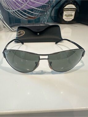 Ray-Ban RB3342 Warrior Sunglasses - Black Frame